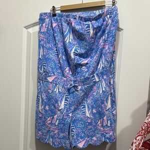 Lilly Pulitzer Women's Blue and pink Romper